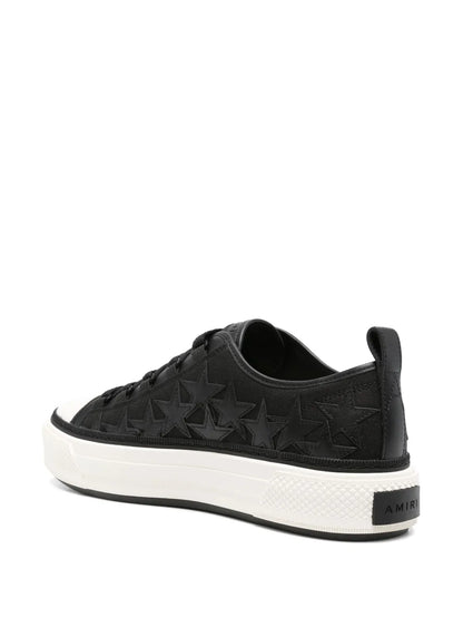 Amiri Stars Court Low Black N White