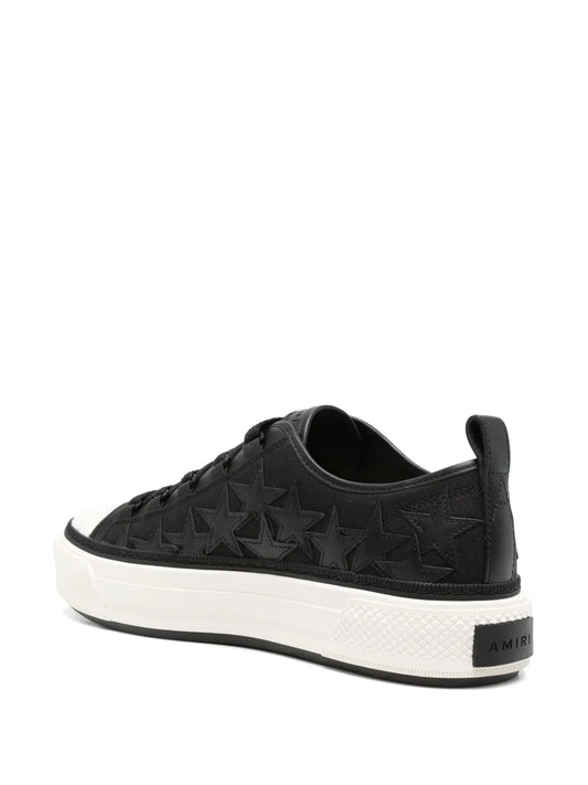 Amiri Stars Court Low Black N White
