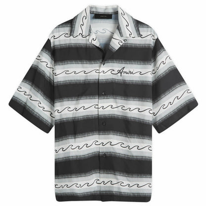 Amiri Waves Black/Grey Shirt