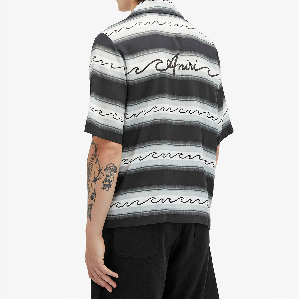 Amiri Waves Black/Grey Shirt