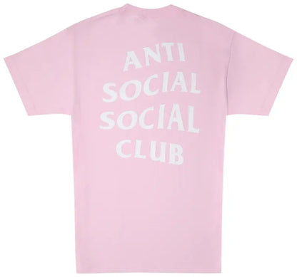 Anti Social Social Club Logo 2 T-Shirt Pink
