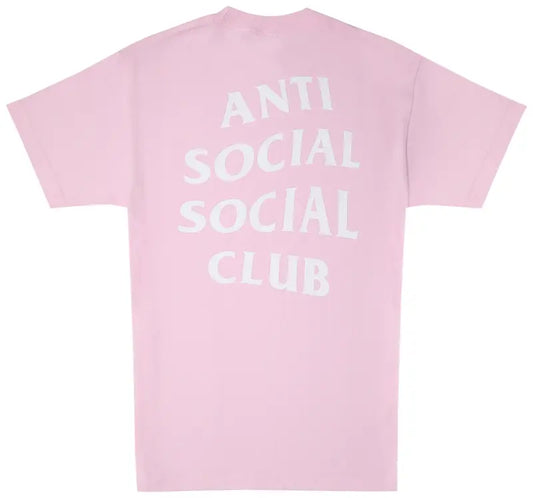 Anti Social Social Club Logo 2 T-Shirt Pink