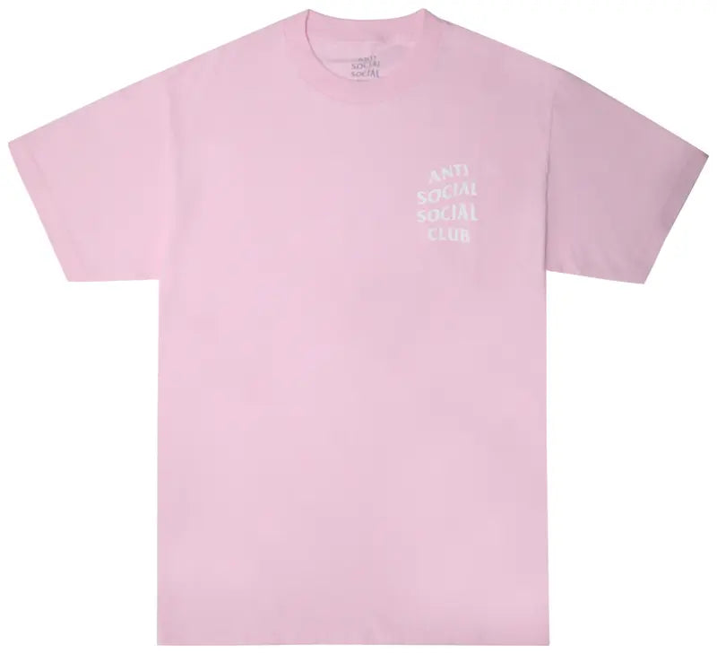 Anti Social Social Club Logo 2 T-Shirt Pink