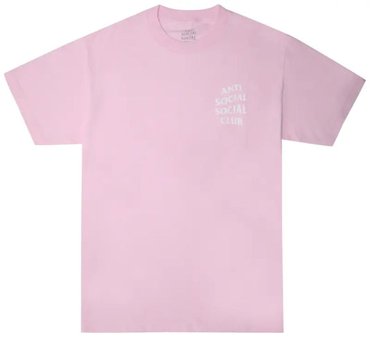 Anti Social Social Club Logo 2 T-Shirt Pink