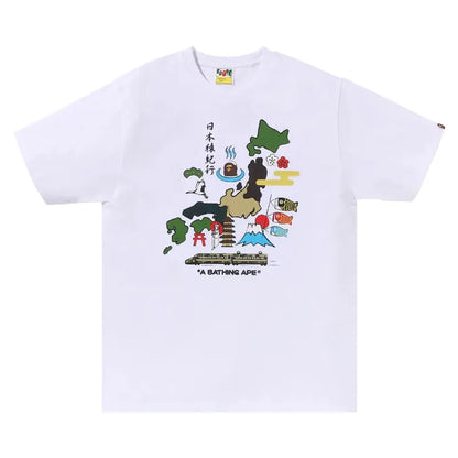 BAPE Japan Culture Tee White