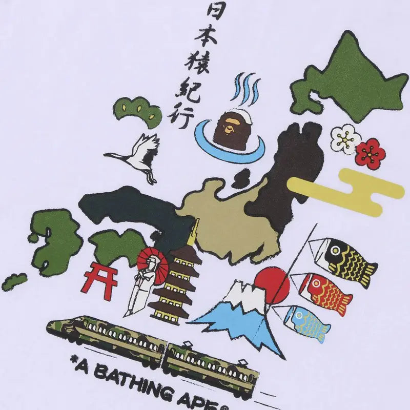 BAPE Japan Culture Tee White