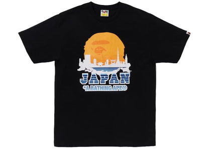 BAPE Japan Silhouette Tee Black