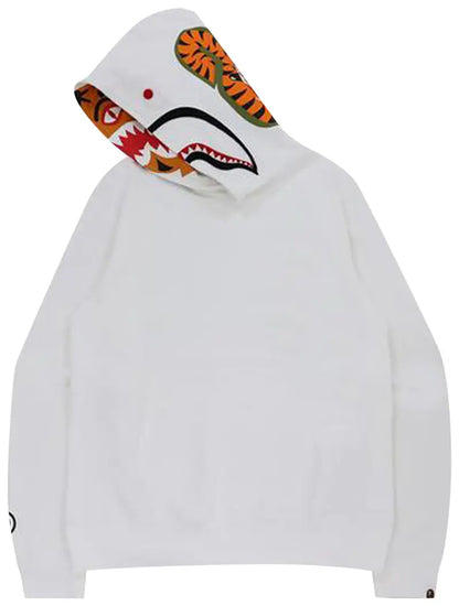 BAPE Shark Pullover Hoodie White