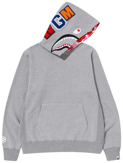 BAPE Shark Pullover Hoodie 'Grey'