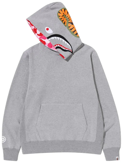 BAPE Shark Pullover Hoodie 'Grey'