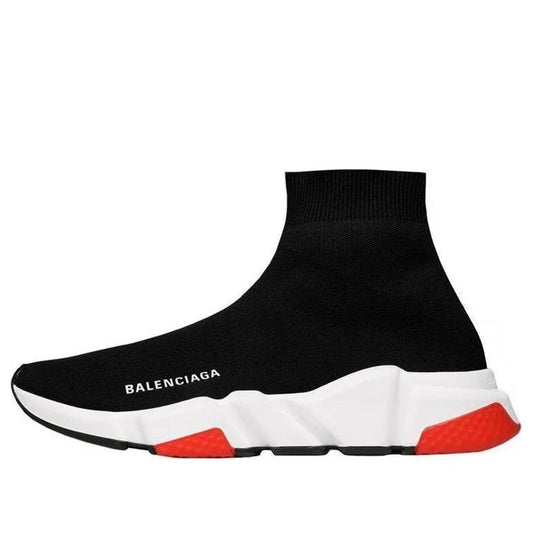 Balenciaga Speed 1.0 Black White N Red
