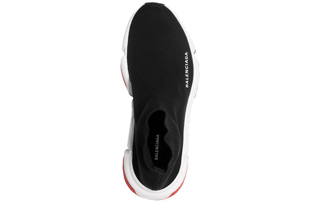 Balenciaga Speed 1.0 Black White N Red