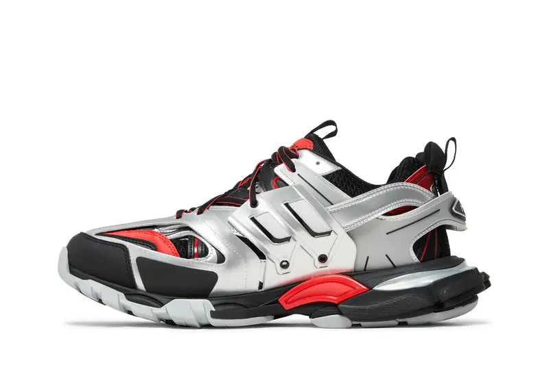 Balenciaga Track Mesh Silver Metal