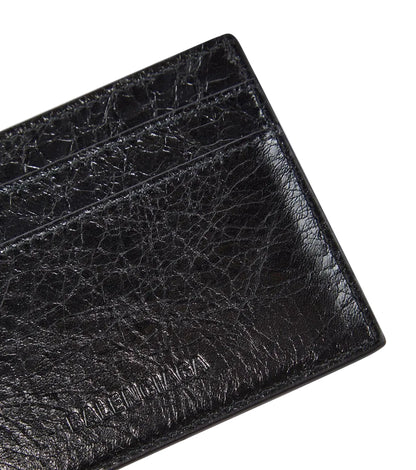 Balenciaga Le Cagole Card Holder In Black