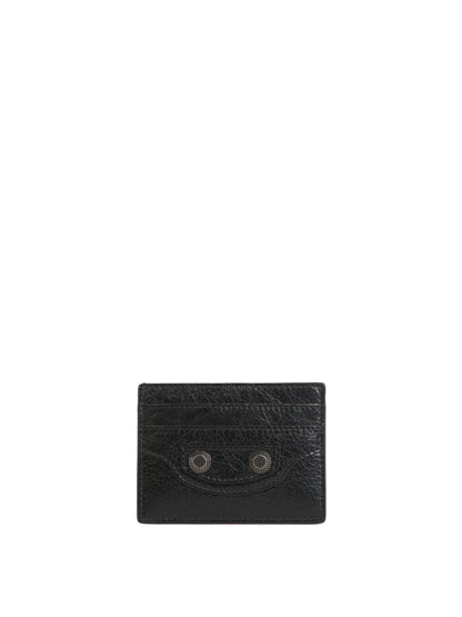 Balenciaga Le Cagole Card Holder In Black