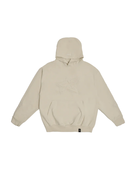 Non Culpa Hoodie Beige Pearly Star