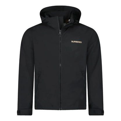 Burberry Logo Black Jacket