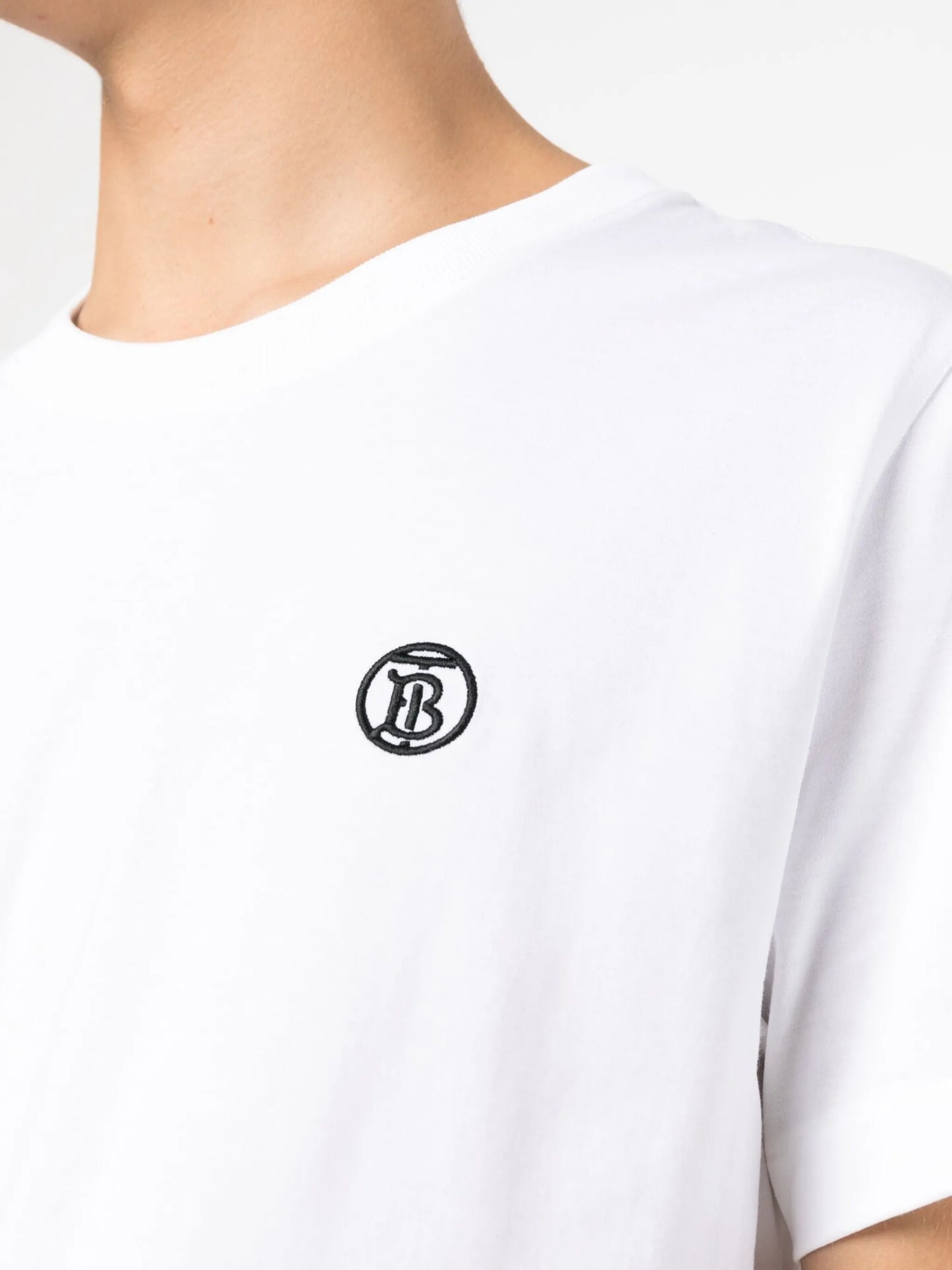 Burberry Monogram Motif White T-Shirt