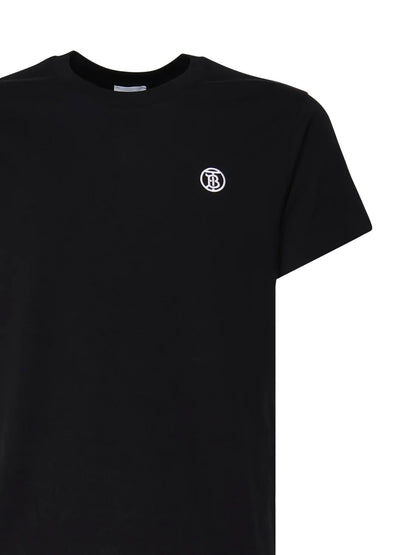 Burberry Parker Logo Black T-shirt