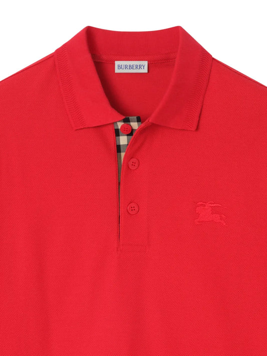 Burberry Polo T-Shirt Military Red
