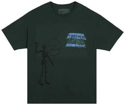 Cactus Jack By Travis Scott Open Your Eyes Tee 'Green'