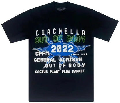 CPFM Cactus Plant Flea Market Coachella Weekend 2 T-Shirt Black