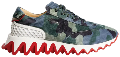 Christian Louboutin Loubishark Flat 'Blue Green Camo'
