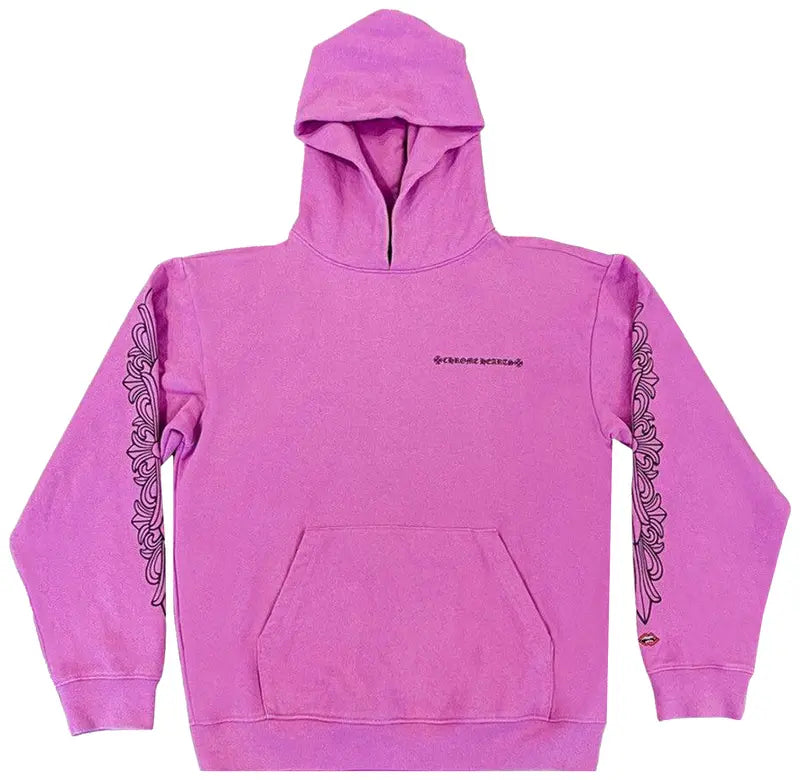 Violeta Chrome Hearts Matty Boy Spider Web Hoodie Purple