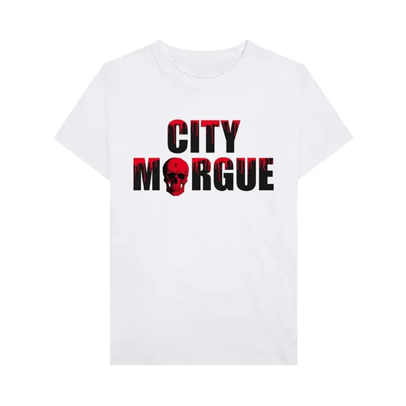 VLONE City Morgue X Dogs Tee White