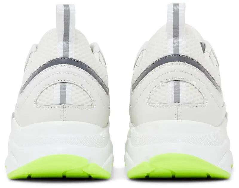 Dior B22 White Silver Fluo Green
