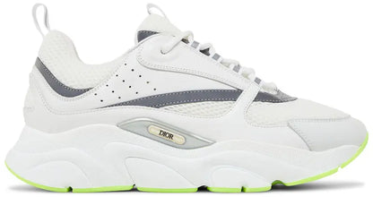 Dior B22 White Silver Fluo Green