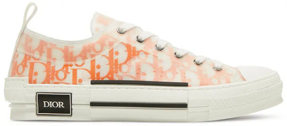 Dior B23 Low Orange Oblique Canvas