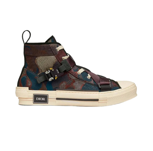 Dior B23 X Peter Doig High Brown Camouflage