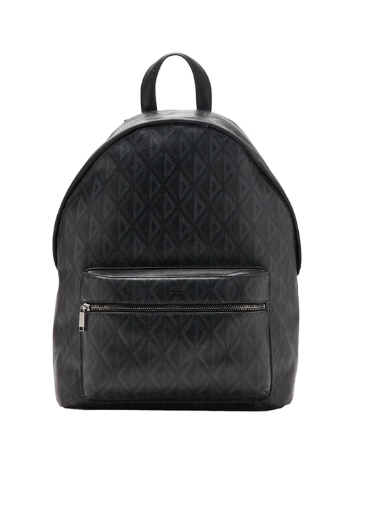 Dior Black Backpack Diamond CD Monogram