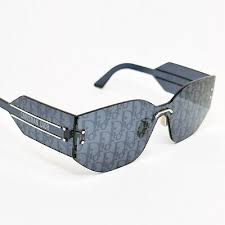 Dior Christian Club Blue Mirror Print Oblique Diorclub M5U
