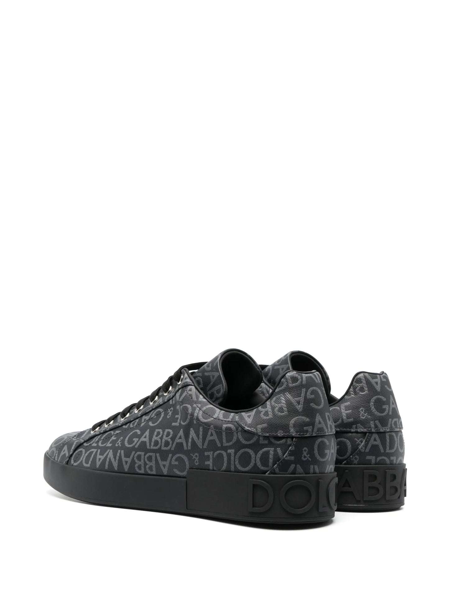 Dolce & Gabbana Portofino Allover Logo Black