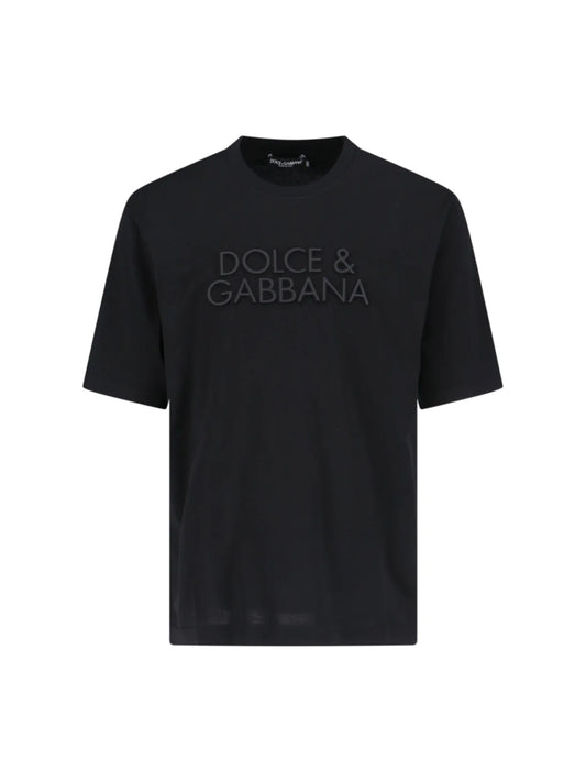 Dolce & Gabbana Puffy Logo Tee Black