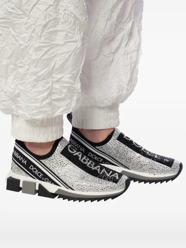 Dolce & Gabbana Sorrento Slip On Crystal