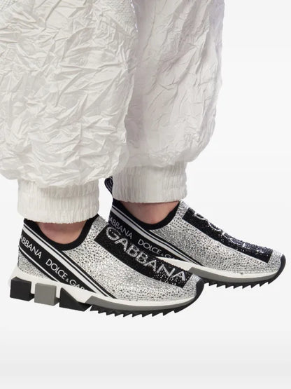 Dolce & Gabbana Sorrento Slip On Crystal
