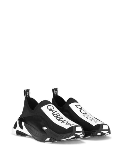 Dolce & Gabbana Stretch Mesh Fast Black White