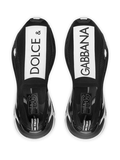 Dolce & Gabbana Stretch Mesh Fast Black White