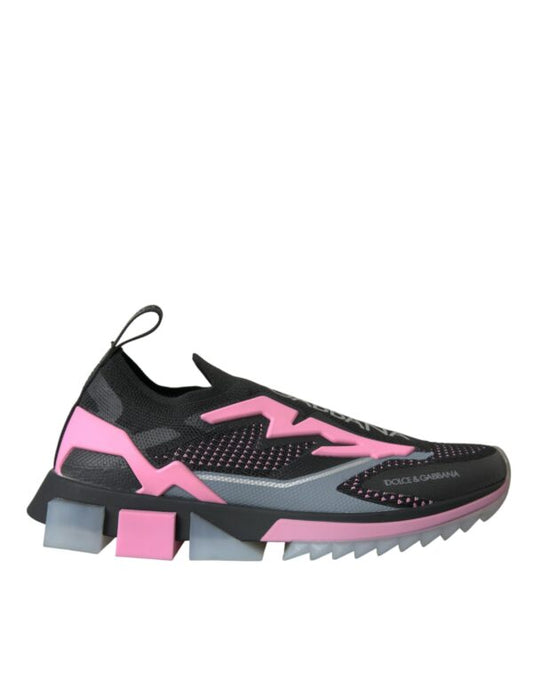 Dolce & Gabbana Sorrento Slip On Black Pink (Women's)