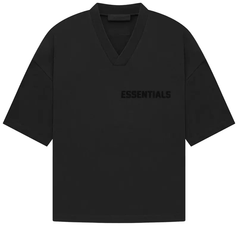Fear Of God Essentials V-Neck Black