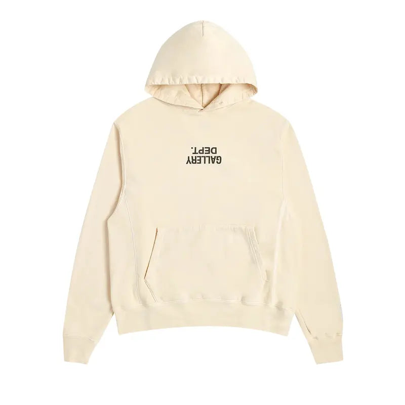 Gallery Dept Fucked Up Logo Hoodie Cream