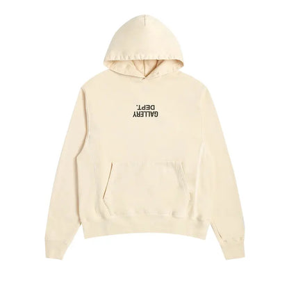Gallery Dept Fucked Up Logo Hoodie Cream