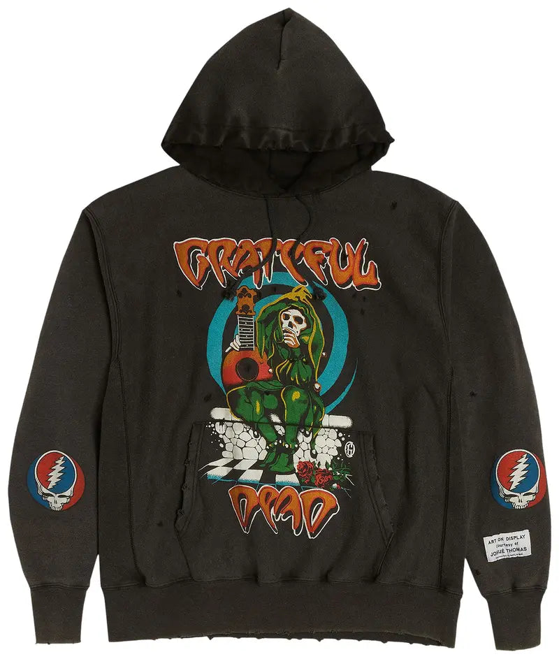 Gallery Dept Grateful Dead Hoodie Black