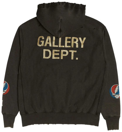 Gallery Dept Grateful Dead Hoodie Black