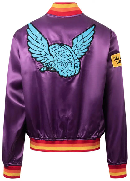 Gallery Dept Mvp Satin Jacket Purple