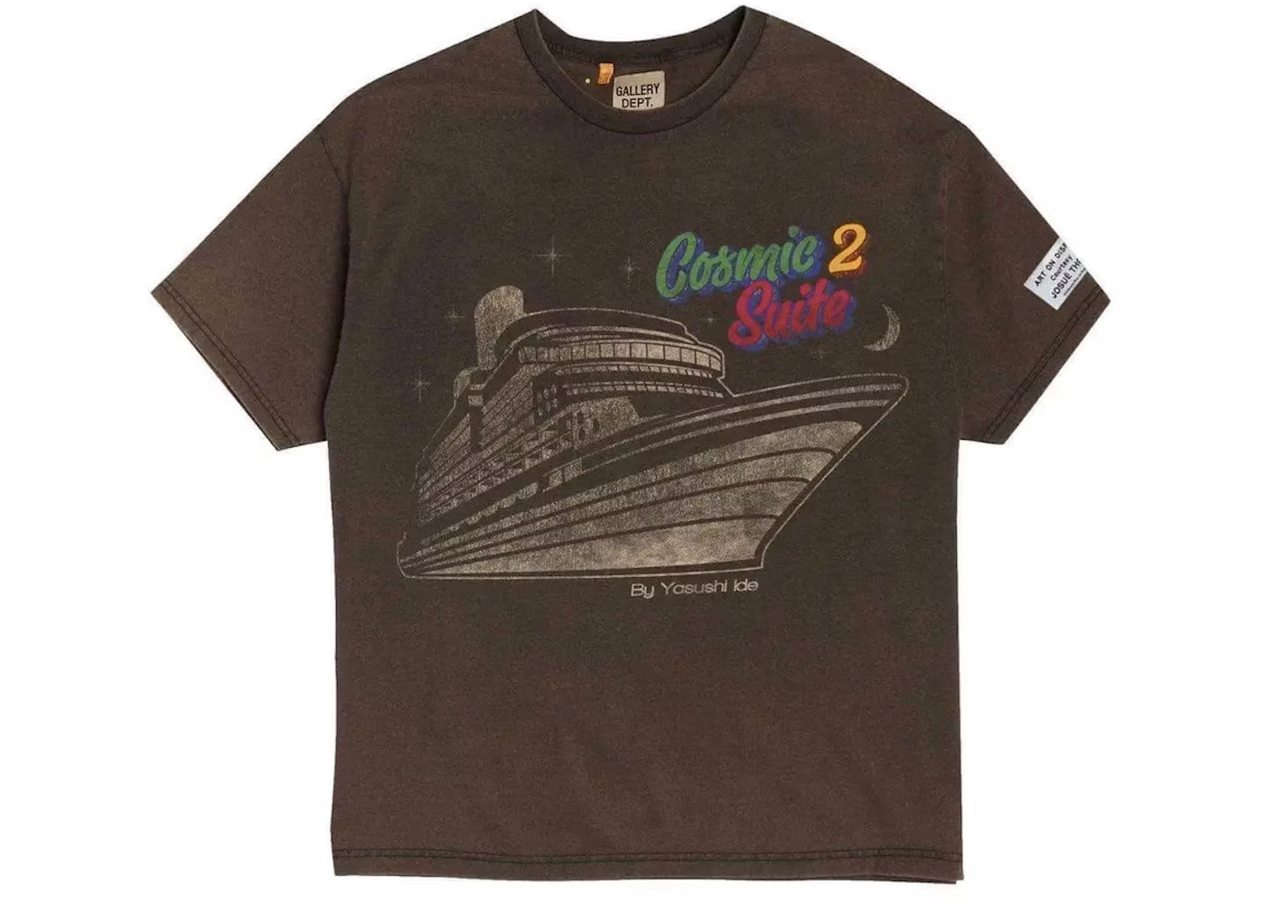 Obscuro Gallery Dept Cosmic Suite 2 Limited T-Shirt Vintage Black