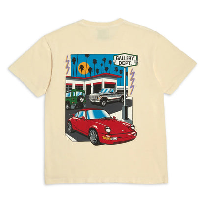 Gallery Dept Drive Thru Boxy Fit Tee Cream